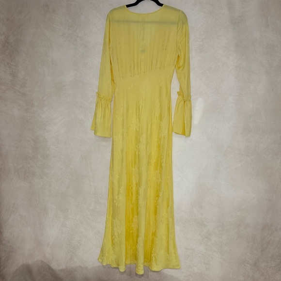NWT LoveShackFancy Kalona Silk Jacquard Maxi Dress - Picture 10 of 14